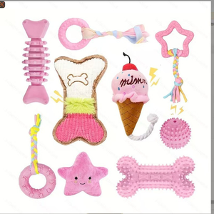 Juego de bolas de cuerda de algodón de mordida de lujo para perros y gatos Juguete para mascotas chirriante Especialista en juguetes transfronterizos Fabricado Nuevo producto - Product Image 1