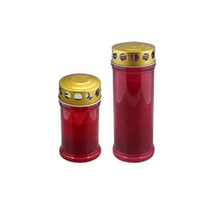 7 Days Black Silver Red Lid Vigil <b>Candle</b> Classic Graveyard Remembrance Eternal <b>Candles</b> - Product Image 1