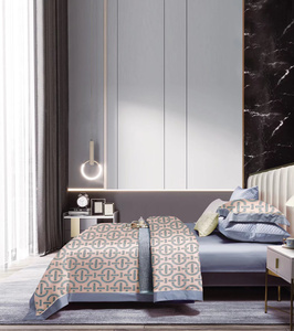 Bộ chăn ga gối cotton in họa tiết cao cấp, tùy chỉnh, 5 món, 6 món, 7 món, chất lượng cao cấp - Product Image 3