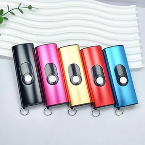 1602Rechargeable Tactical <b>LED</b> <b>Flashlight</b> Keychain High Capacity Factory Sale Self Protect Lintern Mace Tactic Llavero VIPERTEK - Product Image 5