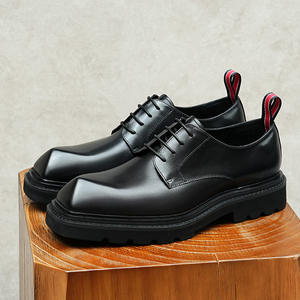 Chaussures de créateur en cuir véritable de haute qualité, faites à la main, sur mesure, classiques, formelles, pour affaires, fêtes et mariages. - Product Image 4