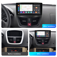 MEKEDE M6Pro pour tout en un Android autoradio multimédia lecteur vidéo stéréo GPS Navigation pour Peugeot 207 2006 2015 9 pouces