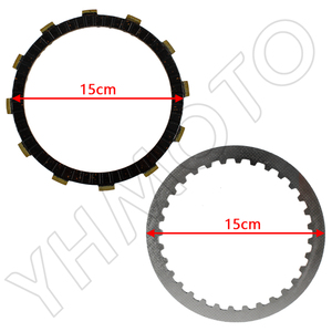 Plaquettes d'embrayage YHMOTO pour Harley Dyna Softail Fat Bob Low Rider 37932 98 37913 98 Pièces - Product Image 3