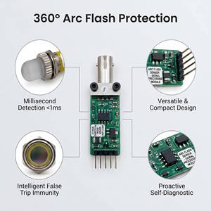 Sensor de Luz de Arco Eléctrico Industrial para Detección Rápida de Fallas en Tableros Eléctricos y Subestaciones - Product Image 1