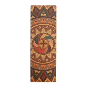 <span class=keywords><strong>Tapis</strong></span> de yoga en liège naturel écologique à motif personnalisé, ensemble de <span class=keywords><strong>tapis</strong></span> de yoga en liège, antidérapant, épaissi, pour gymnastique, danse et yoga - Product Image 5