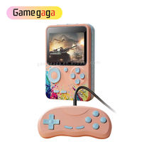 Konsol Game Retro 8-Bit Gamegaga G5 Macaron 500-in-1 Pemutar Mini Klasik dengan Layar 3 Inci & Output AV TV