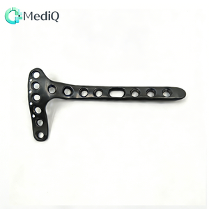 แผ่นยึดกระดูกสะบ้าหัวเข่าส่วนปลายแบบล็อคและบีบอัด ทำจากไทเทเนียมบริสุทธิ์สำหรับศัลยกรรมกระดูก - Product Image 1