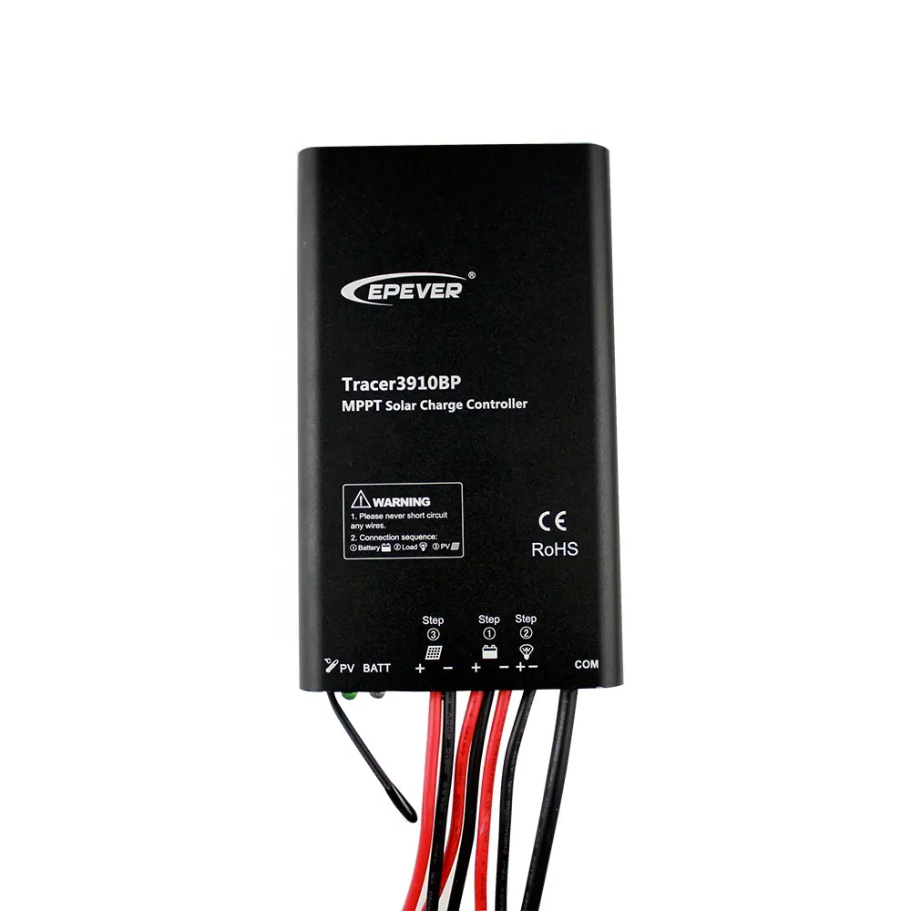 New product launch Tracer3910BP 12V 24V 15A EPEVER MPPT solar power charge controller