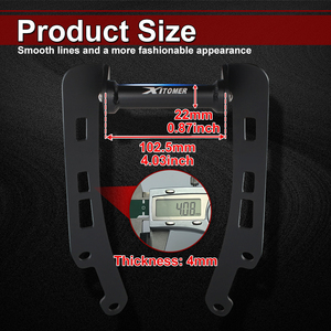 Waximoto apto para Suzuki 2022-2024 <span class=keywords><strong>GT</strong></span> Plus-, navegación GPS, teléfono, soporte para teléfono inteligente, soporte para partidario - Product Image 2