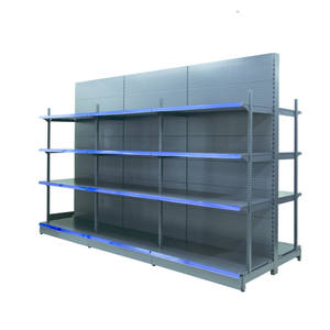 Thép Chất Lượng Cao Siêu Thị Nửa Vòng Đầu Kệ/Gondola Kệ/Siêu Thị Thiết Bị - Product Image 4