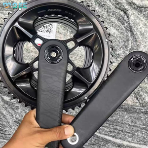 SeeMore 4 Claws 110mm BCD Manivelle en fibre de carbone à montage direct Plateau de pédalier <span class=keywords><strong>DUB</strong></span> Axe de 29 mm Ultra-léger Ensemble de manivelle de vélo de route en carbone - Product Image 6