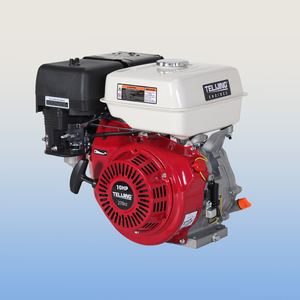 מנוע בנזין 10 כוחות סוס, 270 סמ\\\"ק, צילינדר יחיד, 4 פעימות, קירור אוויר, OHV עם משאבה להוברקרפט ביתי - Product Image 1