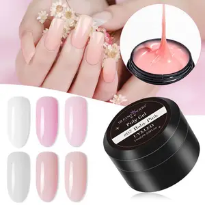 New 6 Color Beauty 15ml Nail Art DIY Silk Wire Extended gel Drawbench Nail Polish of Nail Art