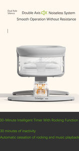 Columpio de bebé ajustable de nuevo diseño de fábrica profesional con malla transpirable música funciones eléctricas <span class=keywords><strong>silla</strong></span> de bebé - Product Image 6