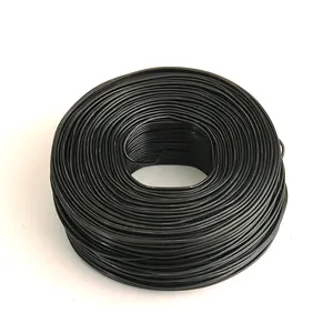 best price Q195 double loop tie wire soft binding wire manufacturer coil spool black annealed twisted wire