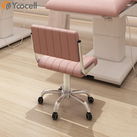 Yoocell professionnel Portable roulant Salon tabouret chaise avec roues Massage Spa tabourets de coupe de cheveux beauté ongles chaise