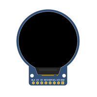 Antarmuka SPI LCD bulat 1.28 inci dengan resolusi 240x240 untuk aplikasi grafis pada Raspberry Pi untuk Arduino STM32