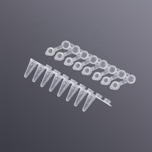 Tubos de PCR de 0.2ml, <span class=keywords><strong>Tubo</strong></span> de Centrífuga PCR-8 de 0.1ml, Pared Ultrafina, Libre de DNase/RNase, No Pirogénico, No Citotóxico, 120 Tiras - Product Image 6
