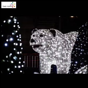 Nuevas Luces Navideñas para Exteriores, Luces LED con Diseño de Oso Gigante para Decoración Navideña con Clasificación IP44 y Fácil Instalación - Product Image 5
