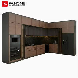 Роскошный ламинат высокого качества, бытовые модульные кухонные шкафы для виллы - Product Image 1