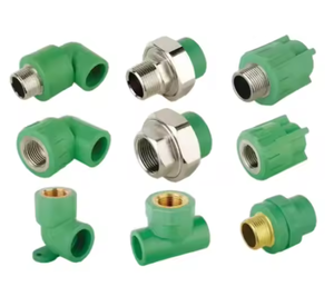 Fabrika <span class=keywords><strong>Ppr</strong></span> boru parçaları <span class=keywords><strong>Ppr</strong></span> boru bağlantı aksesuarları boyutu Dn 20mm 25mm 32mm - Product Image 1