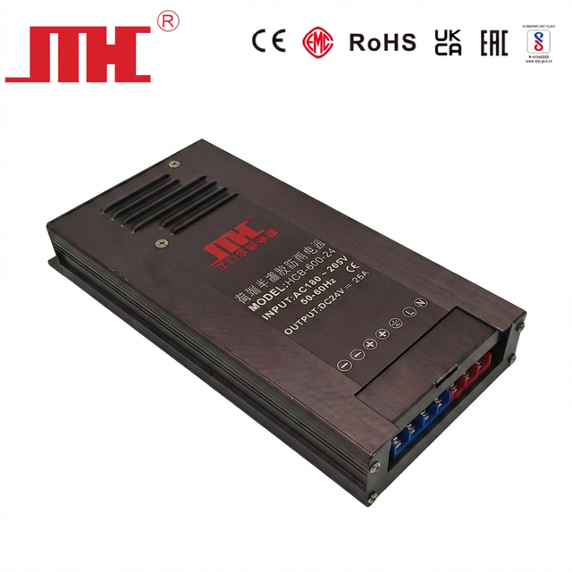 Factory Outlet DC12V/24V 600W Rainproof Power Supply with Single Output for CCTV Camera and Industrial LED Sign Driver