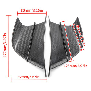 Phụ tùng độ xe máy: cánh gió cố định, bộ phận tăng công suất, cánh gió hút gió, chất kết dính, hệ thống thân xe - Product Image 5