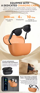 M02x Smart AI Glasses Camera 4K/1080P Video Sunglasses Lens AI Voice Control ChatGPT Charging Case Dropshipping - Product Image 6