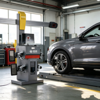 Vente chaude : Aligneur de roues 3D automatique à quatre roues avec caméra HD et écran LED numérique pour l'entretien des voitures, camions et VUS en garage et atelier