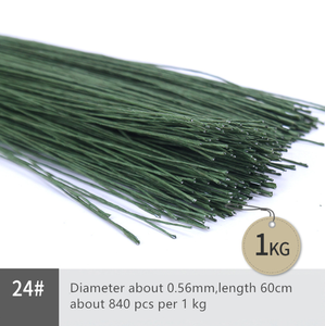 Different Gauge <strong>Floral</strong> <strong>Wire</strong> Paper Wrapped Covered <strong>Floral</strong> Flower Stem <strong>Wire</strong> for Flower Arrangement - Product Image 3