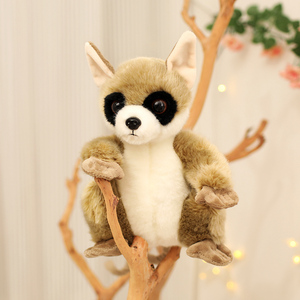 Plüsch tier Spielzeug Großäugige Lemur Kinder Begleiter Puppe Super Soft Plüsch Geschenk und Langeweile Spielzeug - Product Image 2