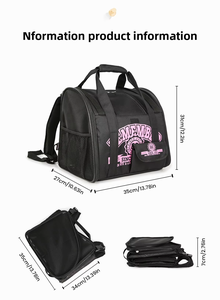 Mochila Plegable Personalizada para Mascotas, Bolsa de Viaje Portátil para Perros y Gatos, Suministro para Revendedores, OEM, Venta al Por Mayor - Product Image 3