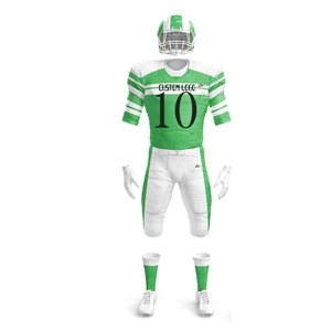 Uniforme de Fútbol Americano Elegante, Cómodo y Transpirable, 100% Poliéster Ecológico, Último Diseño, Alta Calidad, Personalizable - Product Image 2