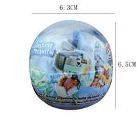 Jouet éducatif en blocs de construction en plastique ABS de la marque XINGLE, modèle d'animaux sous-marins à l'échelle 1:8, lot de 12 pièces pour les enfants de 5 à 7 ans, vente chaude