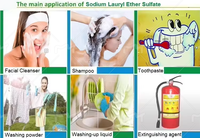 CAS 68585-34-2 Tensioactif à faible irritation SLES 70% Matières premières détergentes Sodium Lauryl Éther Sulfate pour Soins Personnels Premium