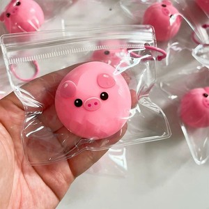 CHENXI Cute Pink Pig Slow-Rebound Fluid Kneading <b>Squeeze</b> Toy Anti-Stress Toys and Taba Squishy <b>Ball</b> - Product Image 3