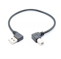 Kabel USB 2.0 Wavelink Berkualitas Tinggi 1.5m, Tipe A Male ke B Male, Berlapis PVC dan Pelindung Jalinan, untuk Printer, Scanner, dan Transfer Data