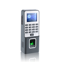 Soporte portátil TCP IP USB Control de acceso de comunicación Último algoritmo de huellas dactilares Función de tarjeta ID HID personalizada