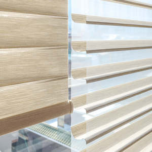 CHANGANE Swan Korean Shangrila Tailored <b>Smart</b> Day & Night tailored energy saving <b>roller</b> elegant shangrila sheer UV block shading - Product Image 3