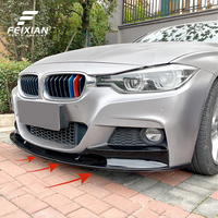 Para BMW 3 Series F30 F31 M-Tech 2013-2019 Front Splitter Lip Difusor Aero Kit