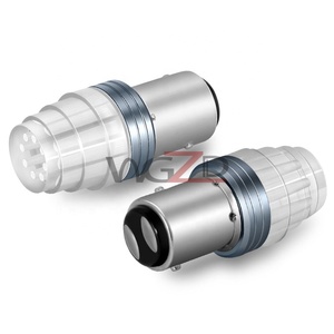 Đèn Flash 3030 Chip 9smd 12V Trắng 1156 RGB BAY15D Đôi Liên Hệ Nhấp Nháy <span class=keywords><strong>LED</strong></span> Xe Máy Phanh Bóng Đèn 1157 - Product Image 2