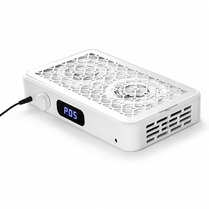 Colector de <span class=keywords><strong>Polvo</strong></span> de Uñas con Doble Turbo y Sin Escobillas, Aspiradora de Uñas de Alta Succión con 5 Velocidades y Pantalla LED para Salón de Uñas, Fábrica OEM - Product Image 3
