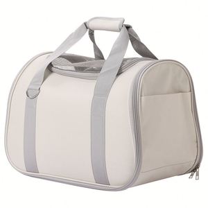 Soft-Sided <b>Pet</b> <b>Carrier</b> Bag Airline Approved Foldable Cat Dog Travel Tote with Breathable Mesh - Product Image 1