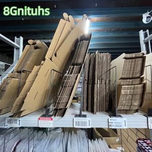 Painel de Isolamento para Armazém de Roupas / Divisória de Prateleira / Separador de Estante com Bolso para Etiqueta de Preço para Loja de Brinquedos, Loja de Bebidas, Ferragens - Product Image 1