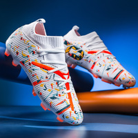 AliExpress Futbol Ayakkabıları Öğrenci Antrenman Ayakkabıları Unisex Gençlik Sentetik Çim Spor Maçı için Sınır Ötesi Dropshipping
