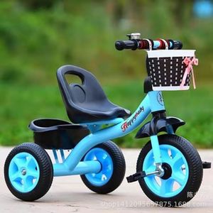 Childrens Tricycle 2-4 Years Metal Foaming Wheels Indoor Outdoor Use - Product Image 2