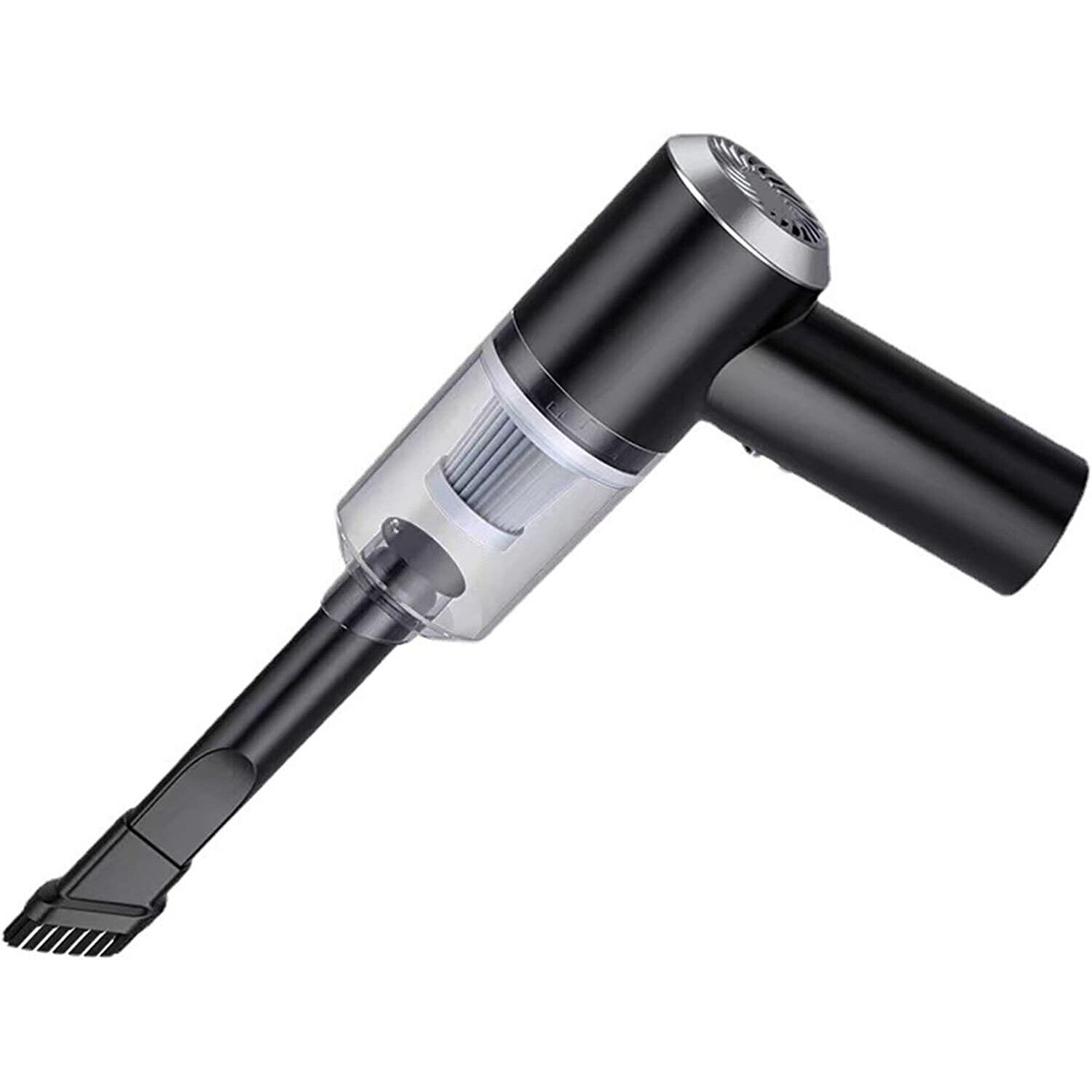 2023 горячая Распродажа Мини Портативный беспроводной Автомобильный Ручной пылесос для накачки давления в шинах и т. д. 4 в 1 черный белый