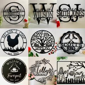 ป้ายโลหะคลาสสิก งานเหล็ก งานฝีมือ แขวน ป้ายพิมพ์ลายตามสั่ง ชิ้นเดียว - Product Image 2