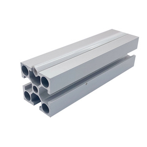 Aluminum Profile <b>Edge</b> Banding Strip 80x40mm Water Resistant For Assembly Line Workbench Industrial Use - Product Image 1