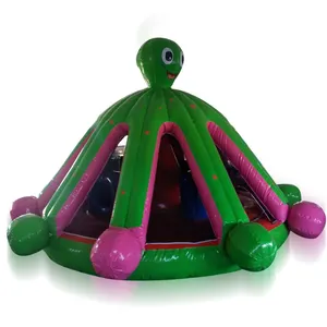 China PVC Commercial Amusement Park Funny Octopus Inflatable Castle Bouncer Kids Jumping bouncer house combo